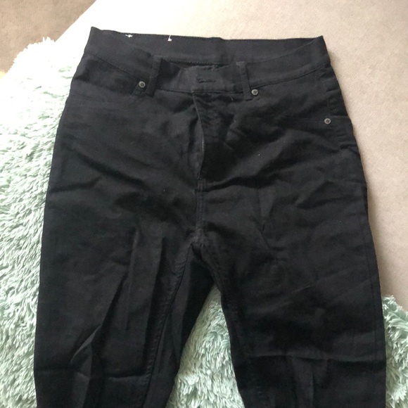 Super high waist black denim new - Picture 2 of 5